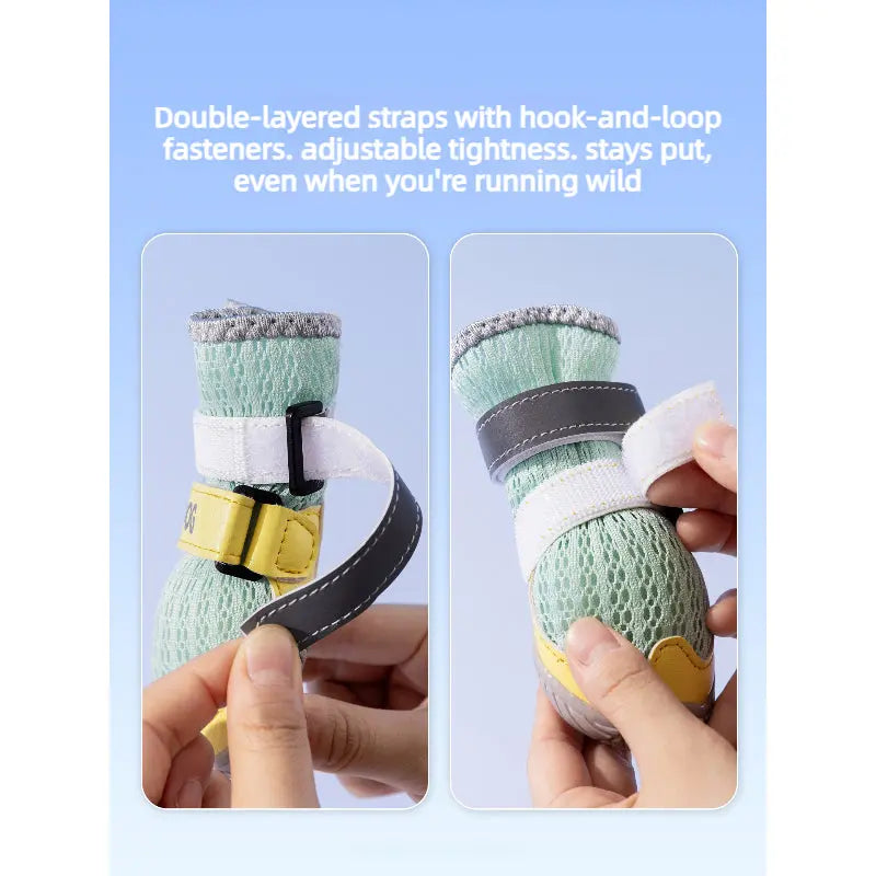 AirMesh Large Dog Shoes for Walking  Decorla