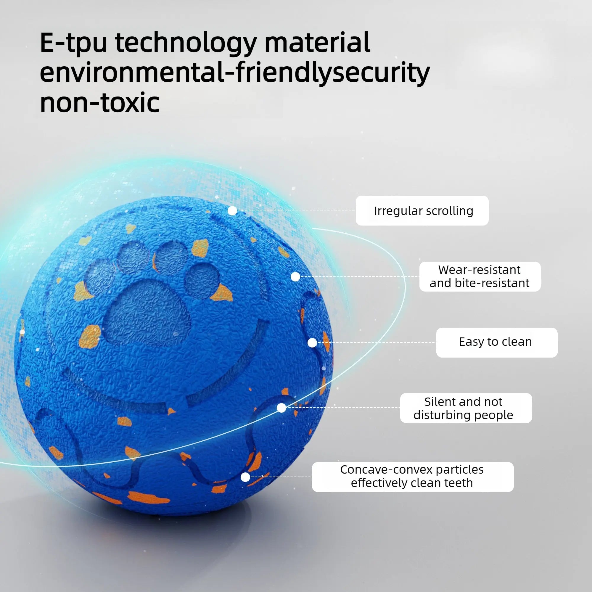 Automatic Dog Ball – Electric Interactive Self Moving Dog Toy Ball  Decorla