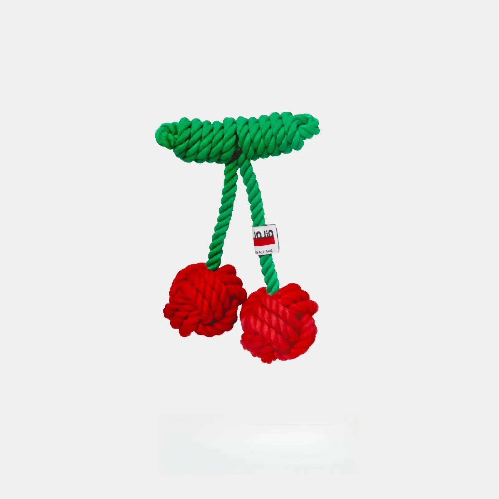 Cherry Party Dog Rope Toy Tug and Chew Training Toy  Decorla