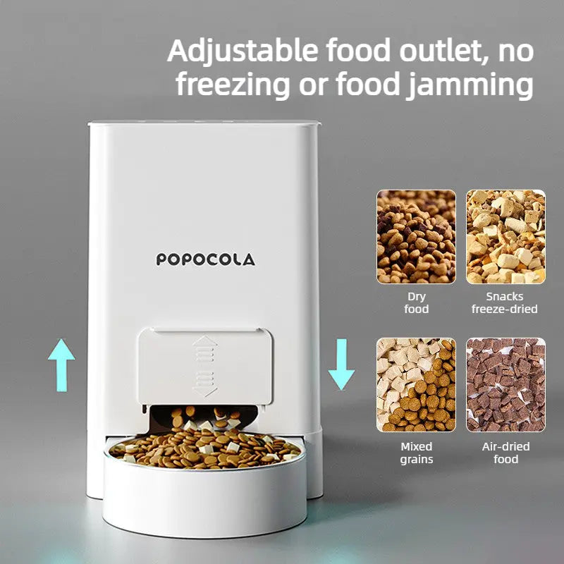 Cordless Pet Feeder & Wireless Water Fountain Combo  Decorla