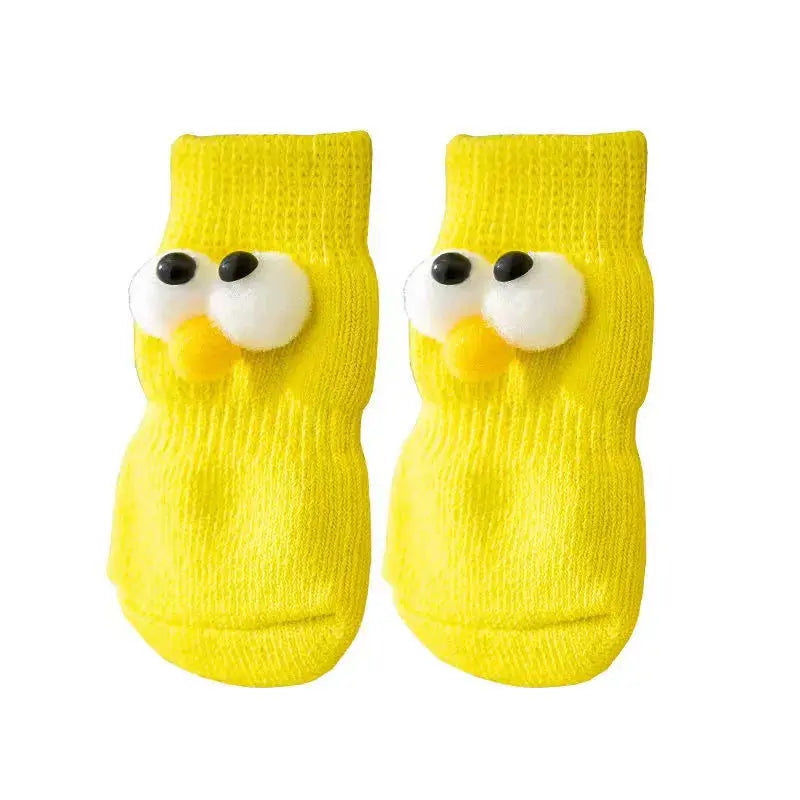 Cute Non Slip Dog Socks with Grip for Paw Protection  Decorla