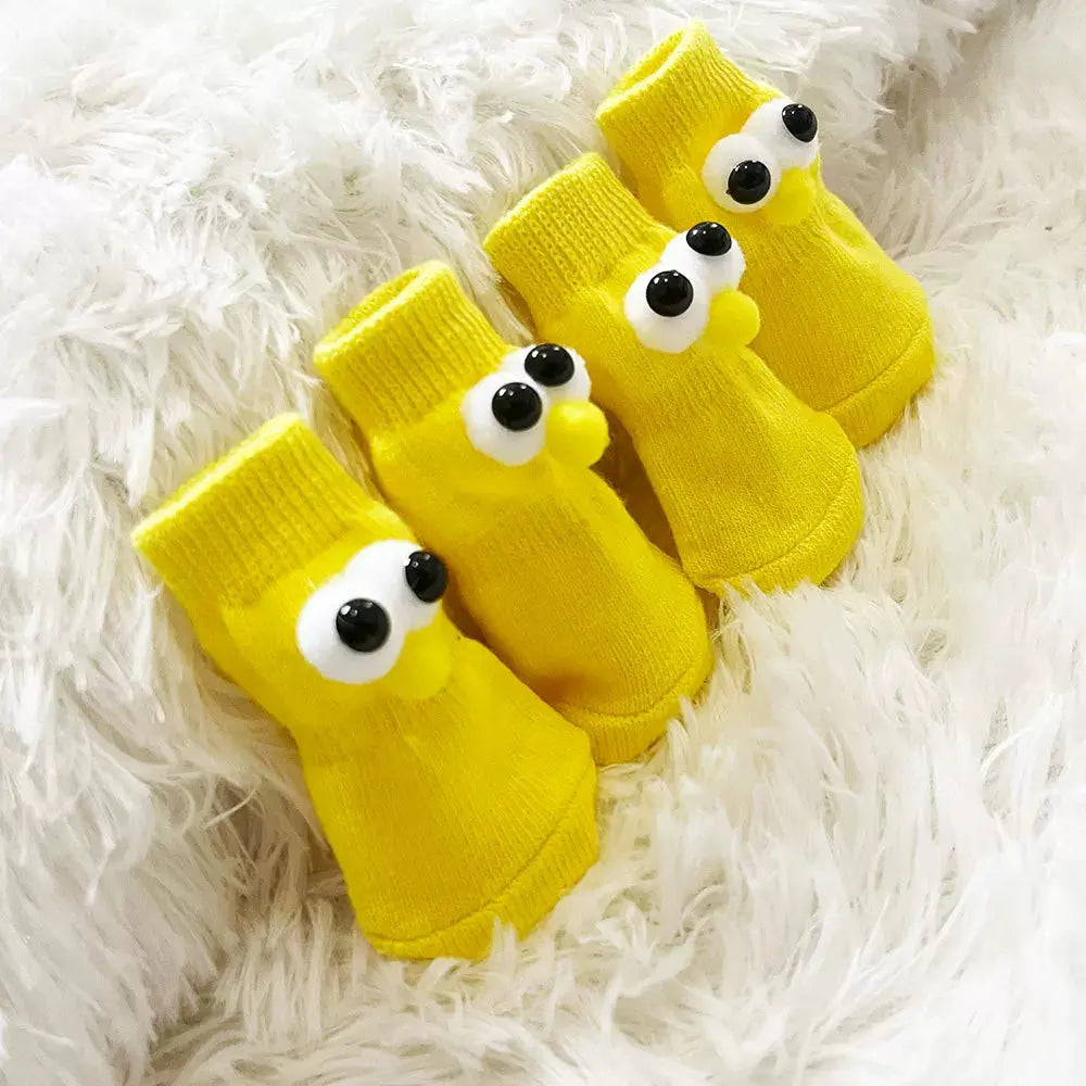 Cute Non Slip Dog Socks with Grip for Paw Protection  Decorla