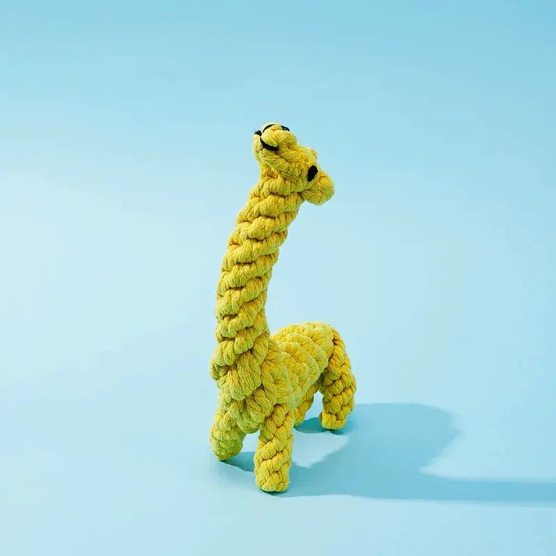 Dog Rope Toy Set – Cotton Rope Knot Tug Toys for Chewing  Decorla