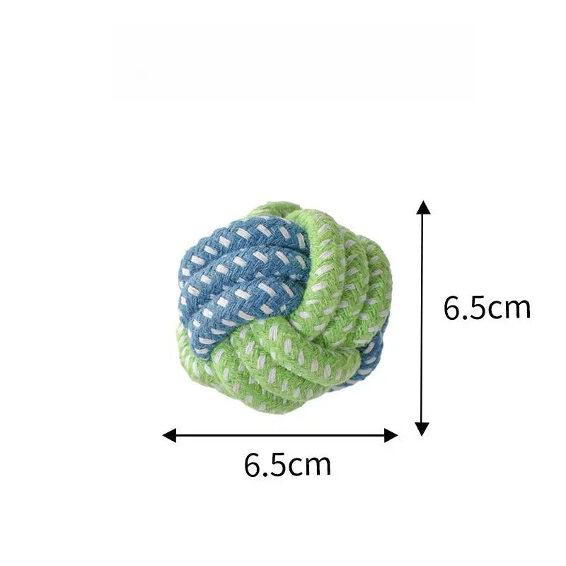 Dog Rope Toy – Rope Knot Tug & Rope Ball Chew Toys  Decorla
