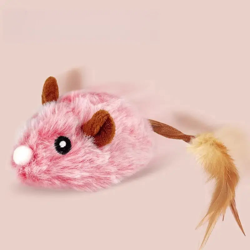 Smart Squeaky Electric Cat Toy Mouse  Decorla